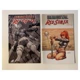 2 DYNAMITE COMICS IMMORTAL RED SONJA #3 & 6