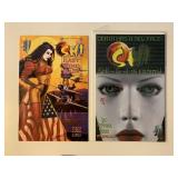 2 CRUSADE COMICS SHI AKAI #1 & EAST WIND RAIN #1