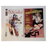 2 DARK HORSE COMICS GODDESS #3 & CONFIDENTIAL 1992