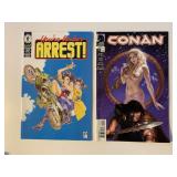 2 DARK HORSE COMICS CONNAN #2 & ARREST! #1