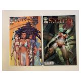 2 ASPEN COMICS SOULFIRE #6 & ASPEN #1