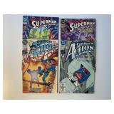 4 DC COMICS SUPERMAN COMICS SEE DESC.