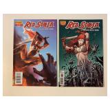 2 DYNAMITE COMICS RED SONJA #40 & 72