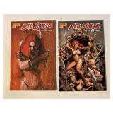 2 DYNAMITE COMICS RED SONJA #3 & 4