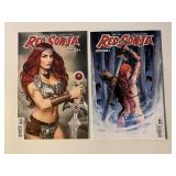 2 DYNAMITE COMICS RED SONJA 2/#3