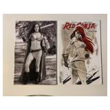 2 DYNAMITE COMICS RED SONJA 2/#3