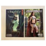2 DYNAMITE COMICS SONJA VERSAL #6 & CHASTITY #3