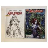 2 DYNAMITE COMICS RED SONJA #1 & 4 SEE DESC.