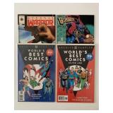 2 DC & 2 VALIANT COMICS SEE DESC