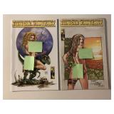 2 BOUNDLESS COMICS JUNGLE FANTASY IVORY 2/#5