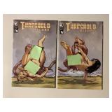 2 BOUNDLESS COMICS THRESHOLD ALLURE 2/#3