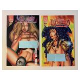 2 BRAINSTORM COMICS ADULT READ SEE DESC.