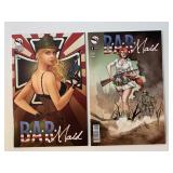 2 ZENESCOPE COMICS BAR MAID #4 & 5