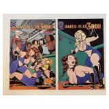 2 ROGER CORMAN COMICS CAGED HEAT 3000 #1 & 2