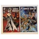2 ZENESCOPE COMICS WHITE QUEEN #2 & 3