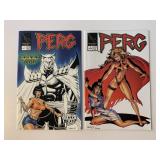 2 LIGHTNING COMICS PERG #1 & 6