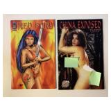 2 HIGH IMPACT COMICS CHINA EXPOSED #1 & RED FURY 1