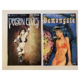 2 SIRIUS COMICS DEMON GATE #10 & POISON ELVES #33