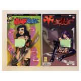2 ACTION LAB COMICS VAMPBLADE SEE DESC.