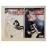 2 ACTION LAB COMICS DOLL FACE #1 & 2