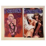 2 DYNAMITE COMICS DRACULINA 2/#3