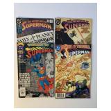 4 ASSORTED DC COMICS SEE DESC.