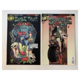 2 ACTION LAB COMICS ZOMBIE TRAMP #1 & 3