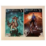 2 DYNAMITE COMICS PROPHECY #1 & 2