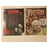 2 LASP GASP COMICS WEIRDO #17 & 24 ADULT READ