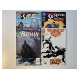4 ASSORTED DC COMICS SEE DESC.