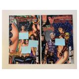 2 BRAINSTORM COMICS VAMPEROTICA RED REIGN #23 & 25