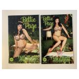 2 DYNAMITE COMICS BETTIE PAGE ALIEN AGENDA #3 & 5