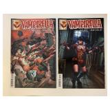 2 DYNAMITE COMICS VAMPIRELLA #3 & 4