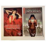 2 DYNAMITE COMICS VAMPIRELLA #4 & VALENTINE