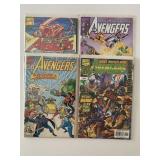 4 MARVEL COMICS AVENGERS #10, 16, 350, 99 ANNUAL