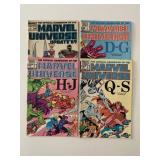 4 MARVEL COMICS MARVEL UNIVERSE #1, 4, 5, & 9