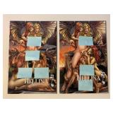 2 BOUNDLESS COMICS HELLINA 2/#4 ADULT READ