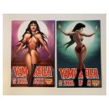 2 DYNAMITE COMICS VAMPIRELLA #4 & 5