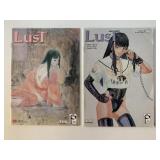 2 EROS COMICS LUST #4 & 9 ADULT READ