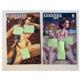 2 BOUNDLESS COMICS LOOKERS EMBER #5 & 7 ADULT READ