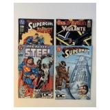 4 ASSORTED DC COMICS SEE DESC.