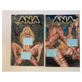 2 AVATAR COMICS ANA JUNGLE GIRL 2/#1 ADULT READ