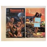 2 AVATAR COMICS THRESHOLD #7 & 12 ADULT READ