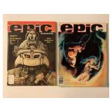 2 MARVEL EPIC MAGAZINES FEB. 1982 & APRIL 1982