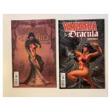 2 DYNAMITE COMICS VAMPIRELLA VS. DRACULA #5 & 6