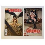 2 DYNAMITE COMICS VAMPIRELLA #18 & 20