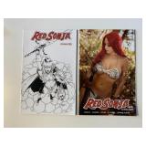 2 DYNAMITE COMICS RED SONJA #1 & 27