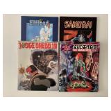 2 TITAN & 2 MAD MONKEY COMIC BOOKS SEE DESC.