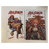 2 DYNAMITE COMICS RED SONJA #5 & 11