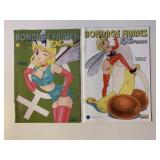 2 EROS COMICS BONDAGE FAIRIES EXTREME #9 & 10
